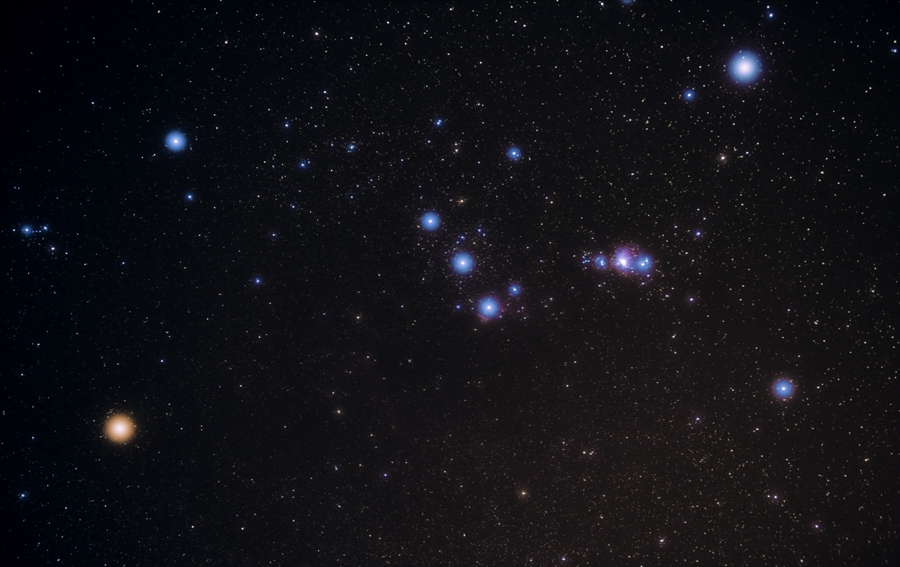 Imagen apilada y procesada