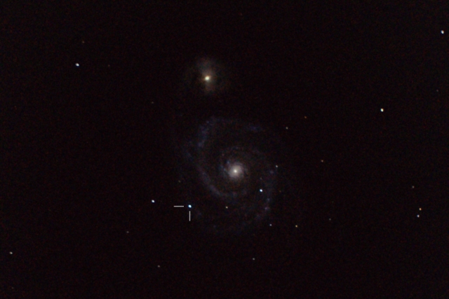 Supernova 2011dh en M51